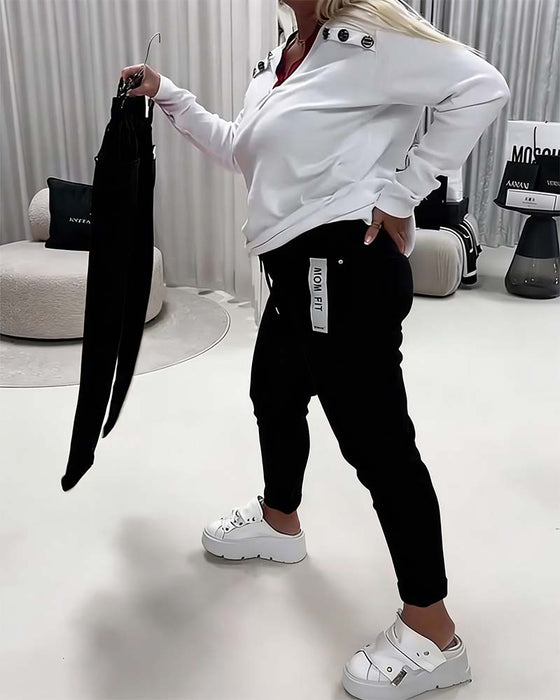 Byxor Modell Stretch Dragkedja