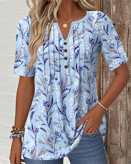 Blus Fresh V-Ringning