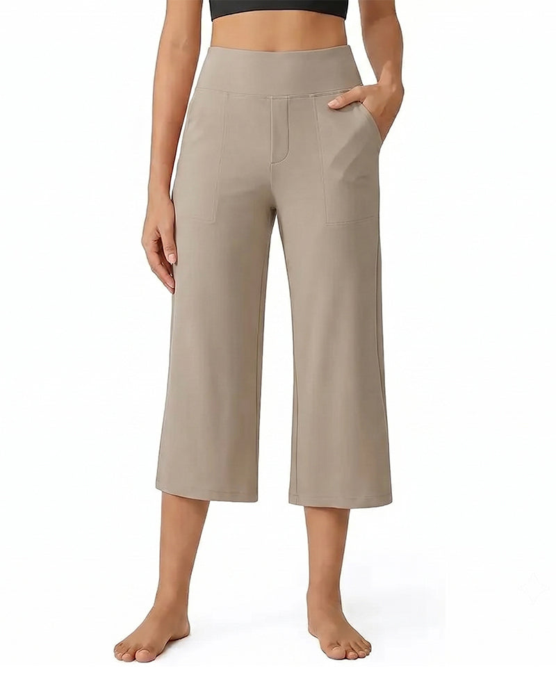 Byxa Slim Fit Casual Mångsidig Ficka