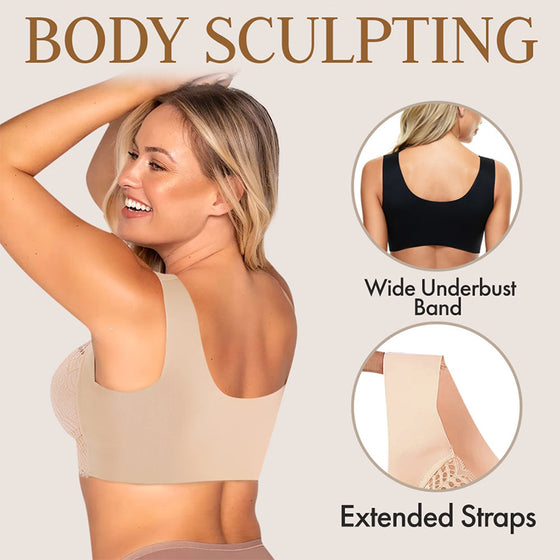 Ultimate Lift Full Figur Sömlös Spets Cut Out BH