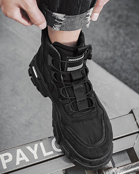 Skor Herrars Utomhus Svängbar Spänne Arbete 🔄👞 – Vattentåliga 💦, Halkskydds 🚶‍♂️, Bekväma , Andningsbara 🌬️