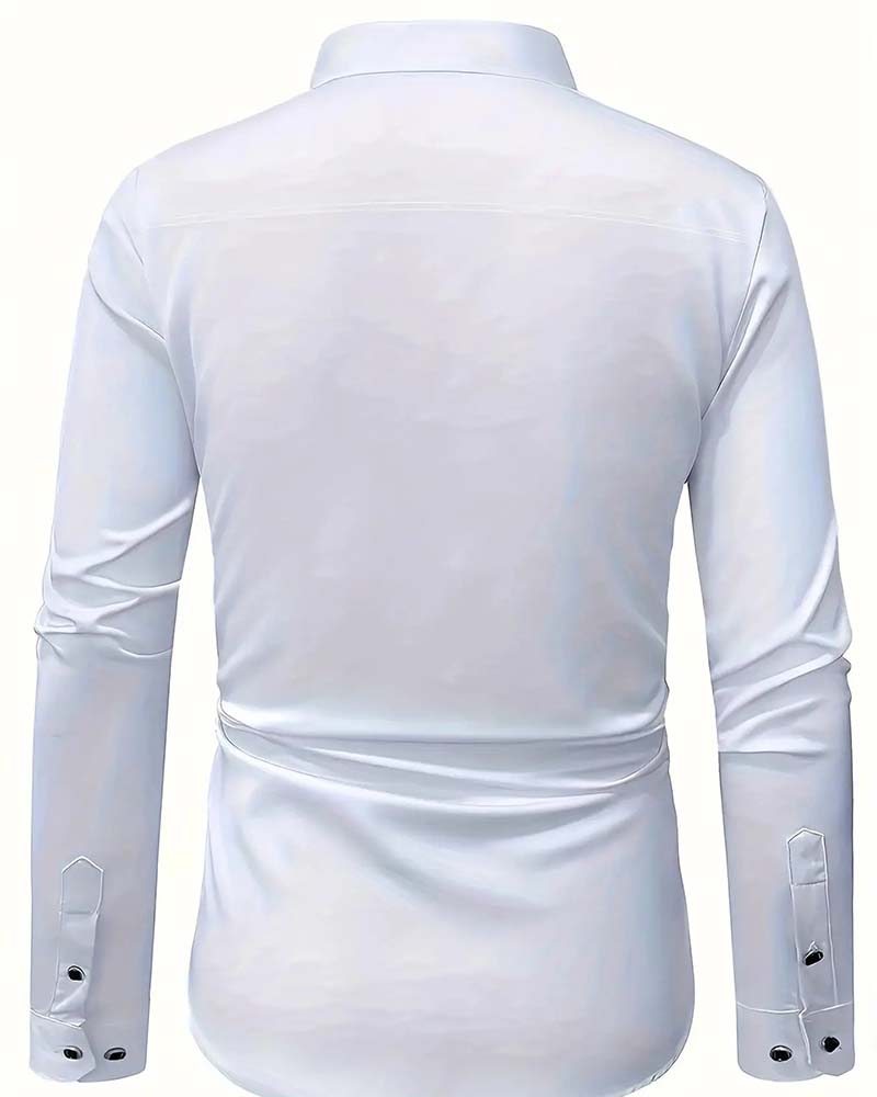 Skjorta Business Slim-Fit Långärmad