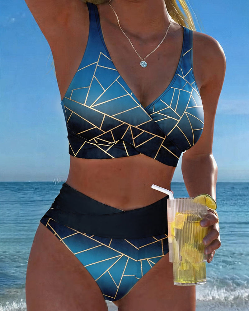 Bikini Gradient Geometrisk Linje