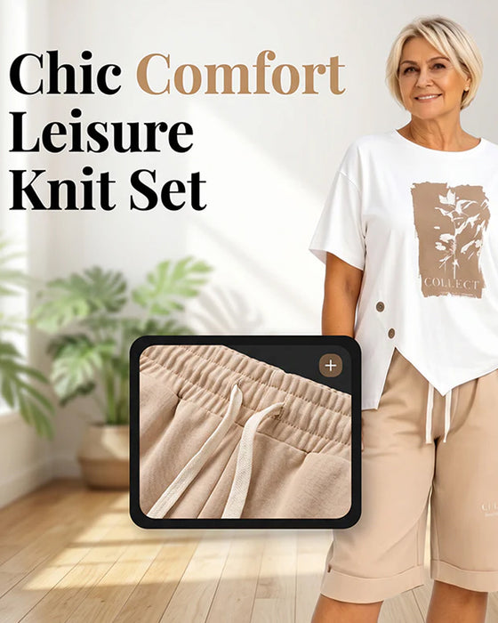 Set Kort Ärm T-Shirt Och Shorts