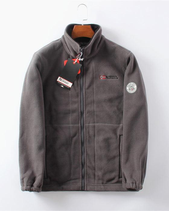 Jacka Herr Dubbel-Lager Fleece & 50% RABATT