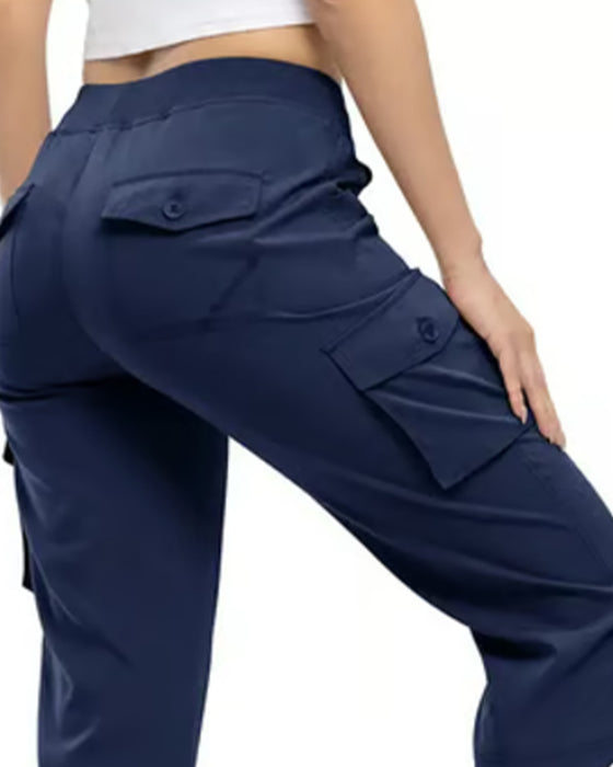 Byxa Casual Cropped Multificka Vandring