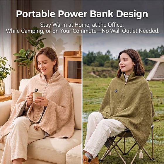 Uppvärmd Sjalwrap