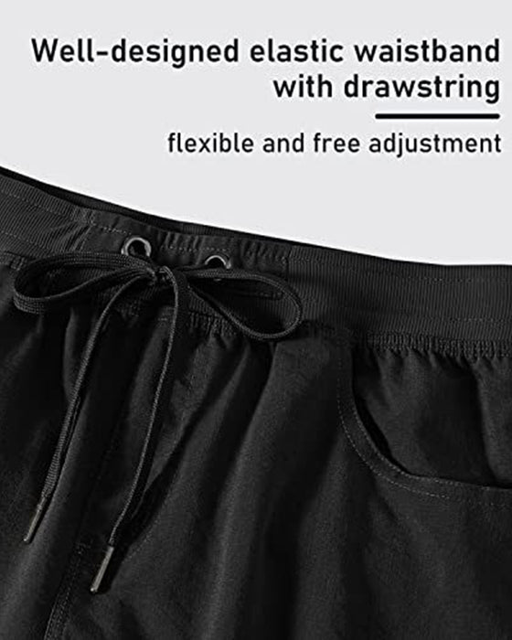 Kvinnors Shorts Snabbtorkande Cargoshorts Med Fickor