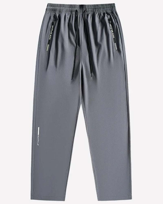 Byxor Elastisk Midja Bokstav Tryck Athletic