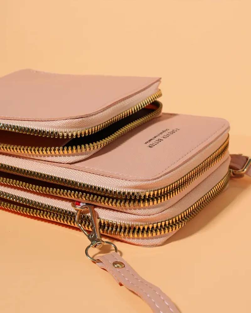 Enfärgad Mode Crossbody Telefonväska