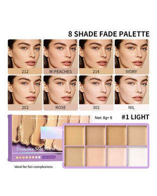 8-Färgs Concealer Palett