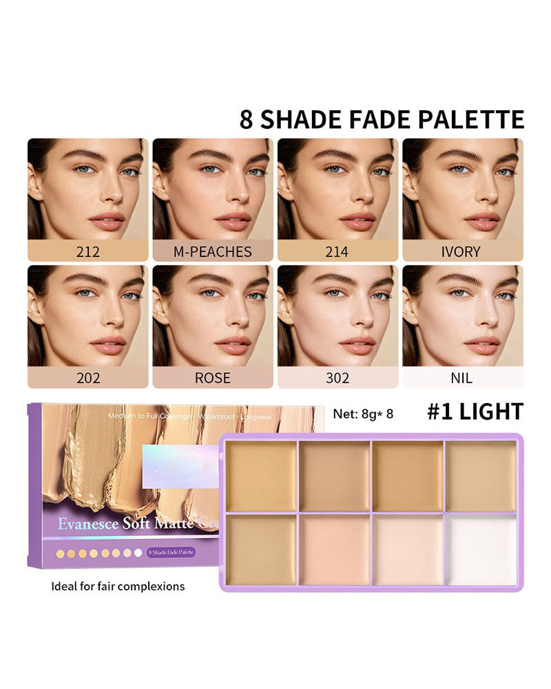 8-Färgs Concealer Palett