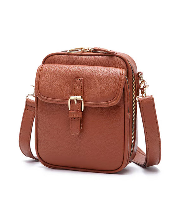 Väska Crossbody Läder