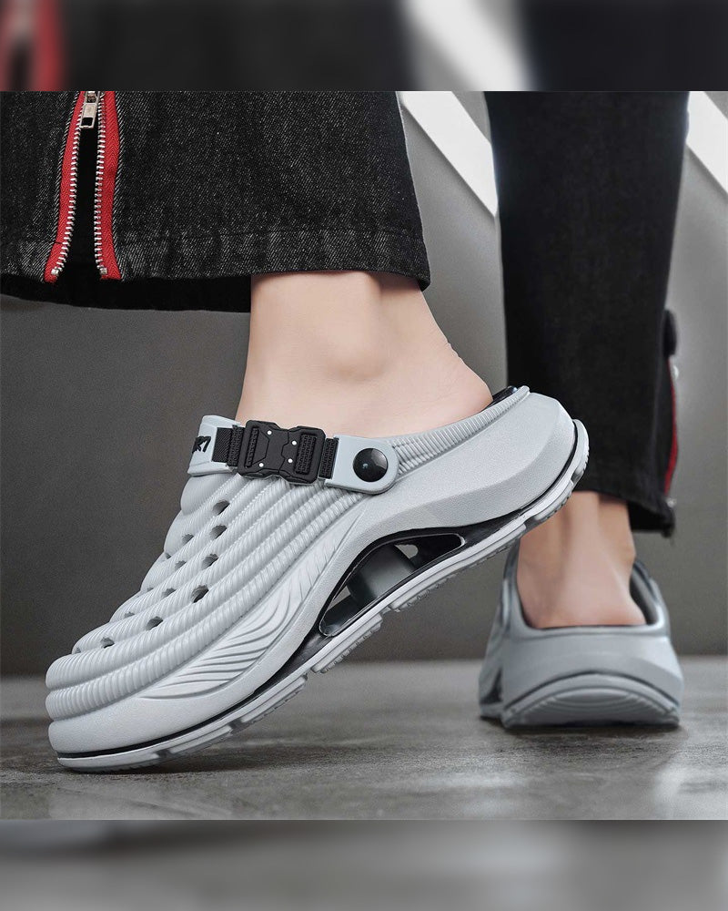 Sandaler Utomhus Tjock Sula Halkfri Luktbeständig Hållbar Snabbtorkande Mjuk Strand