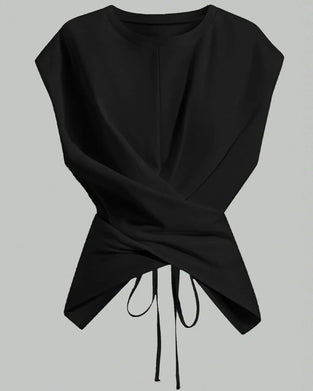 Topp A Korsrem Fåll Croppad