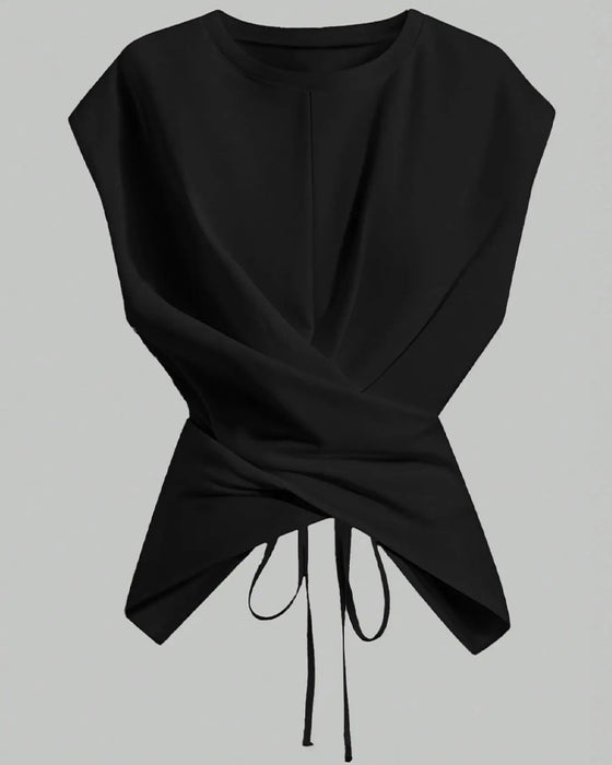 Topp A Korsrem Fåll Croppad