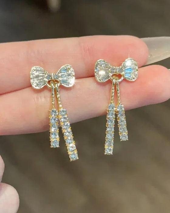 Örhängen Glittrande Fjäril