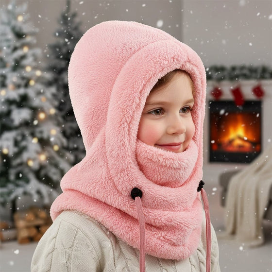 Barn 3-I-1 Fleece Vinterhuva