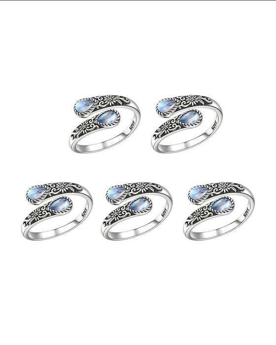 Prästkragemönster Ring