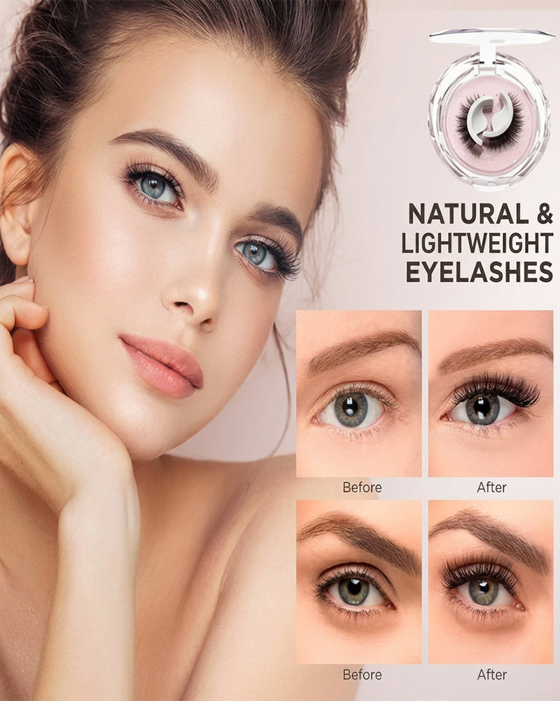 🥳2026 I Erbjudande 🥳💞 Över 50.000 Sålda! 👁️✨ Återanvändbara Självhäftande Falska Ögonfransar – Ingen Lim Behövs, Bara Applicera Och Kör. Naturlig Krull, Återanvändbar Och Lätt Att Ta Bort. En Riktig Spelförändrare Inom Skönhet! 💕🌸