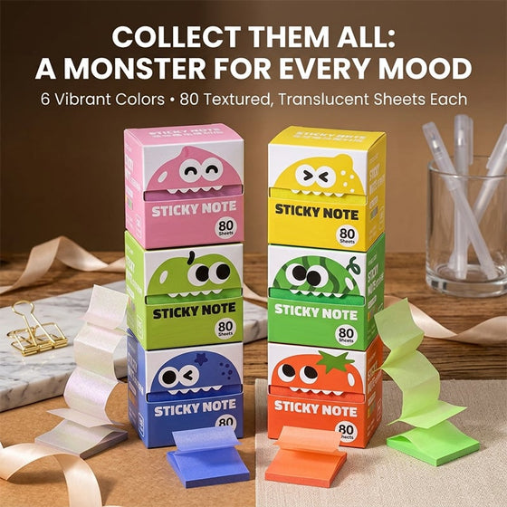 Monster Pop-up Haftlappar