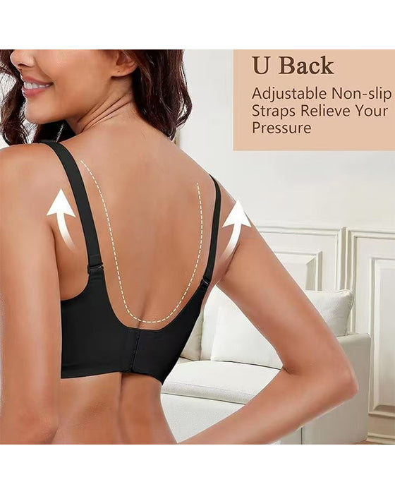 Plus Size Vågformad Komfort BH