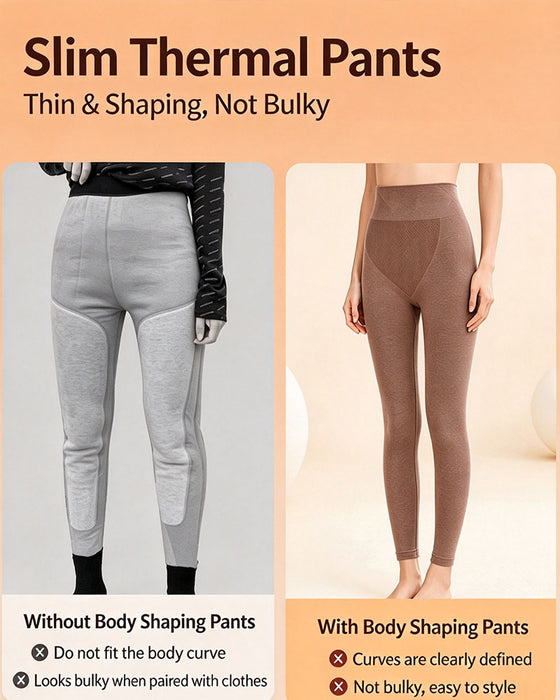 Leggings Enfärgad Hög Midja