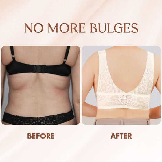 Sexig Vacker Rygg Andningsbar Tunn Bh