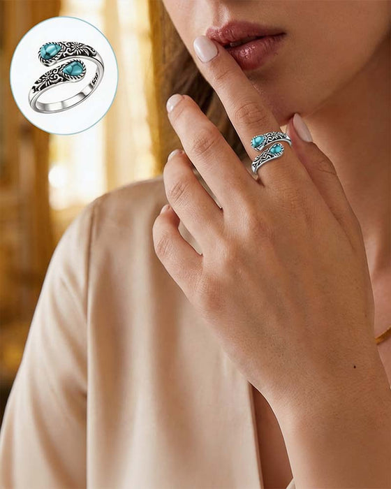 Prästkragemönster Ring