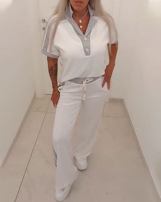 Set Färgblock Camp Krage Avslappnad