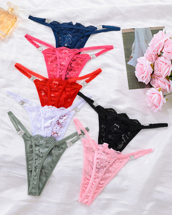 String Sexy Rosett Spets G-String