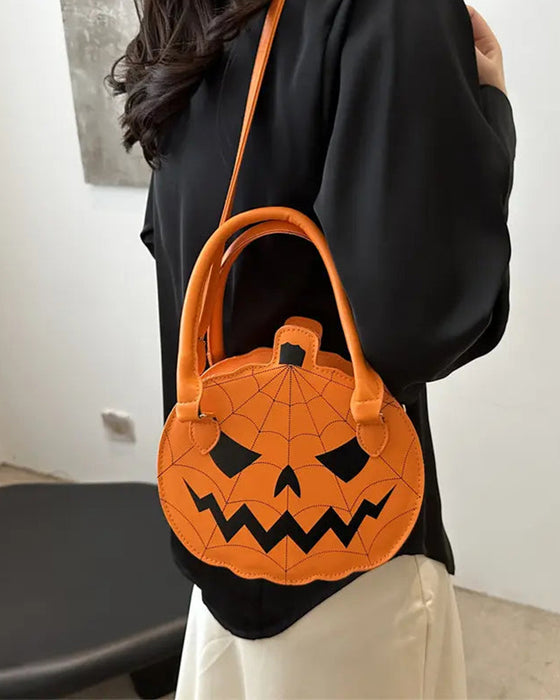 2026 Halloween Pumpväska – Söt Axelväska & Shoulderväska För Kvinnor