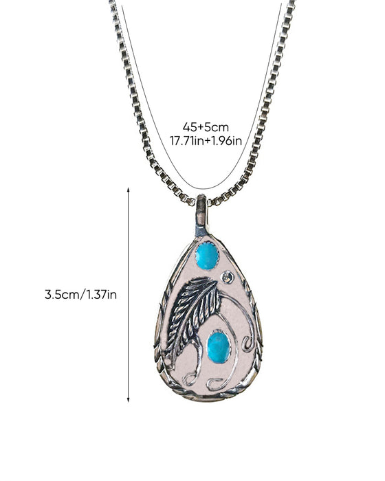 Bohemisk vintage halsband med hänge