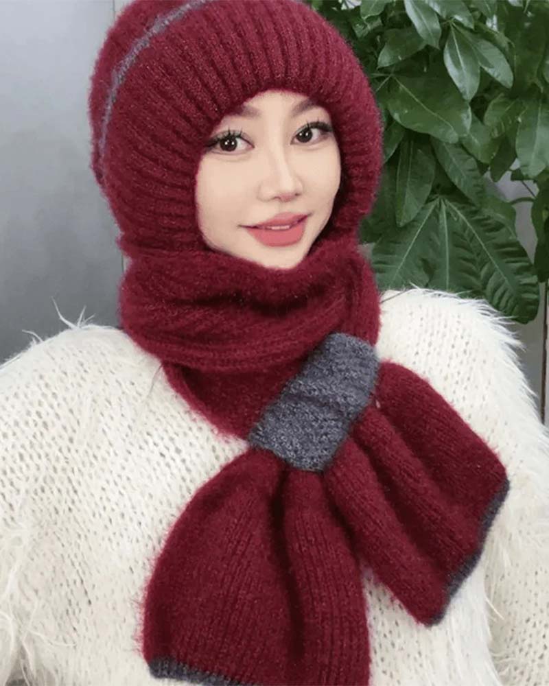 Dam Vindtät Hatt Med Öronskydd