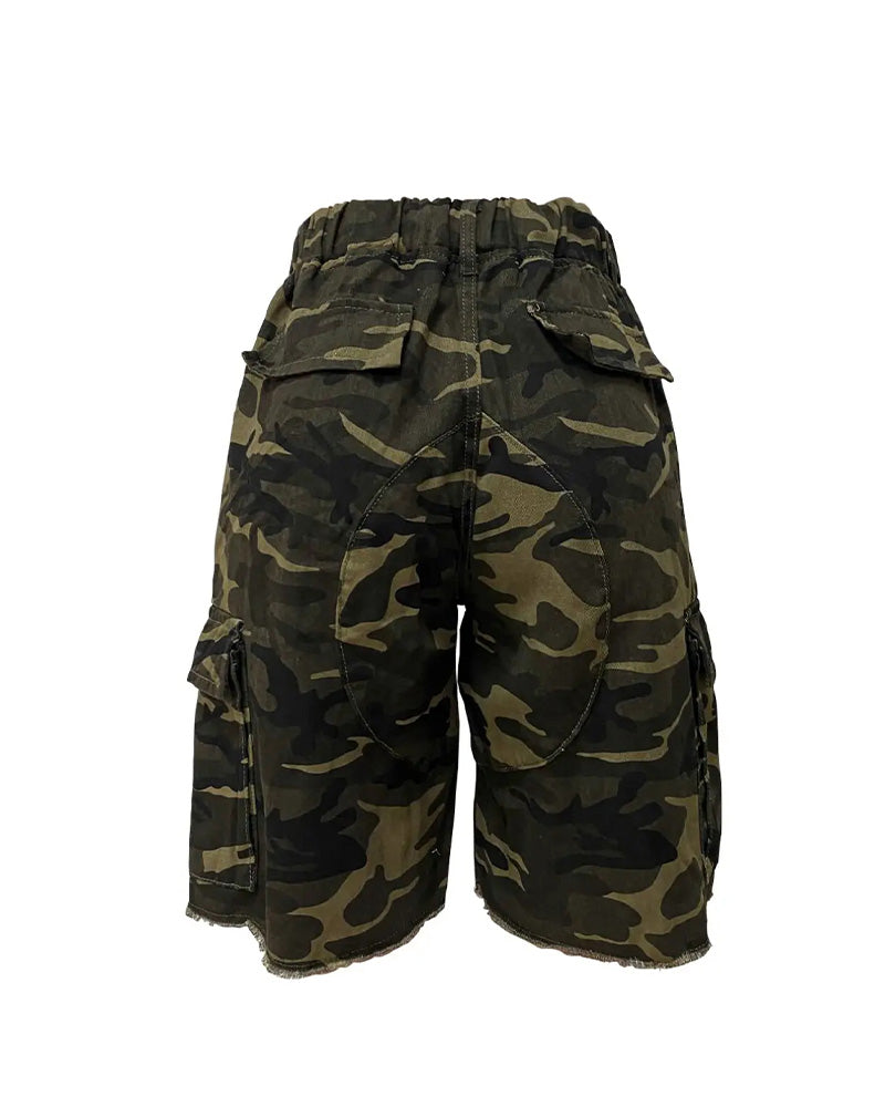 Shorts Sport Kamouflage Cargo