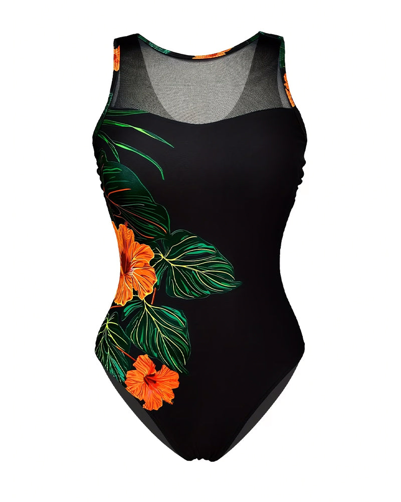 Ett Stycke Baddräkt Tryckt