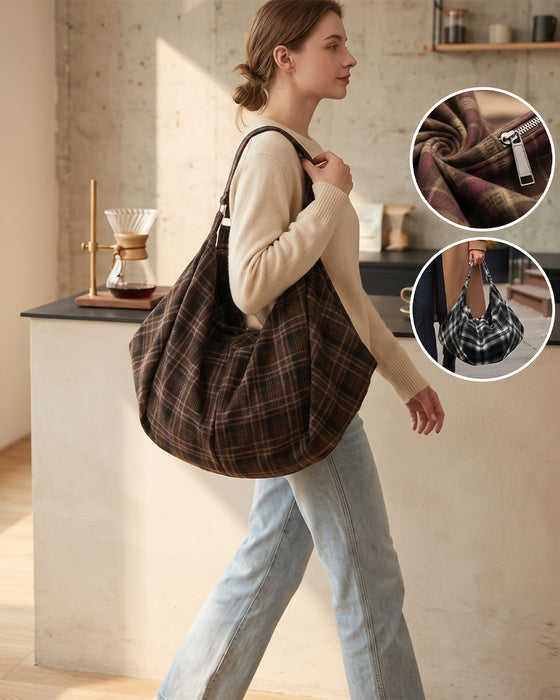 Väska Casual Stor Kapacitet Korsband Tote