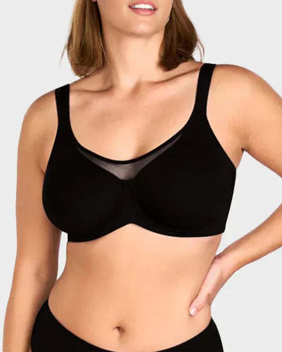 Bh Mesh Sammanfogad Bh-Tråd Push-Up