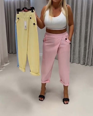 Byxor Designer Häst Ansikte Harem