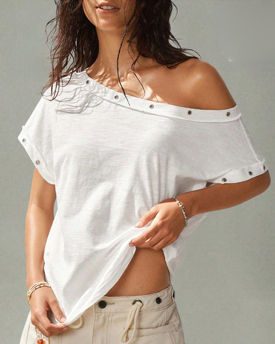 T-Shirt Enaxlad Nit Solid
