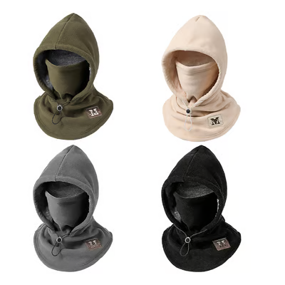 Hatt Fleece Dubbelt Lager Integrerad