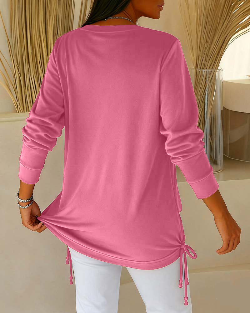 Paljettopp I Kontrastfärg Med Tvådelad Look