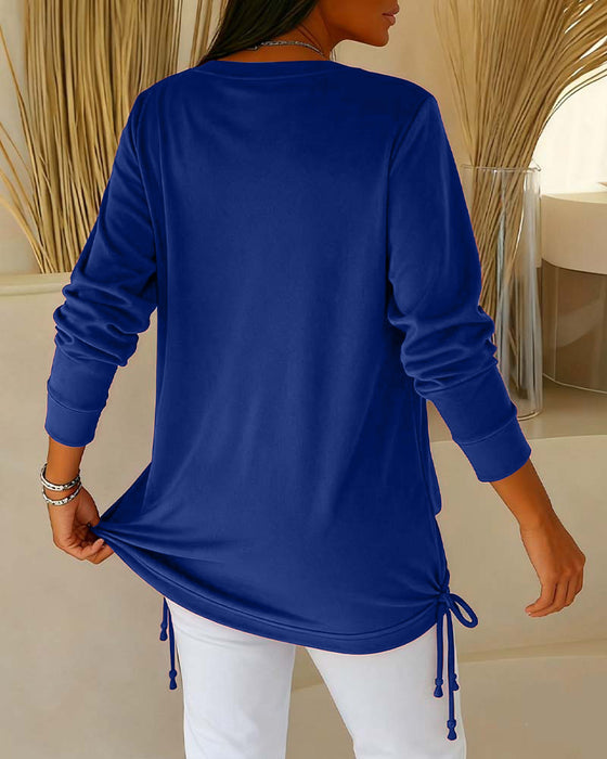 Paljettopp I Kontrastfärg Med Tvådelad Look