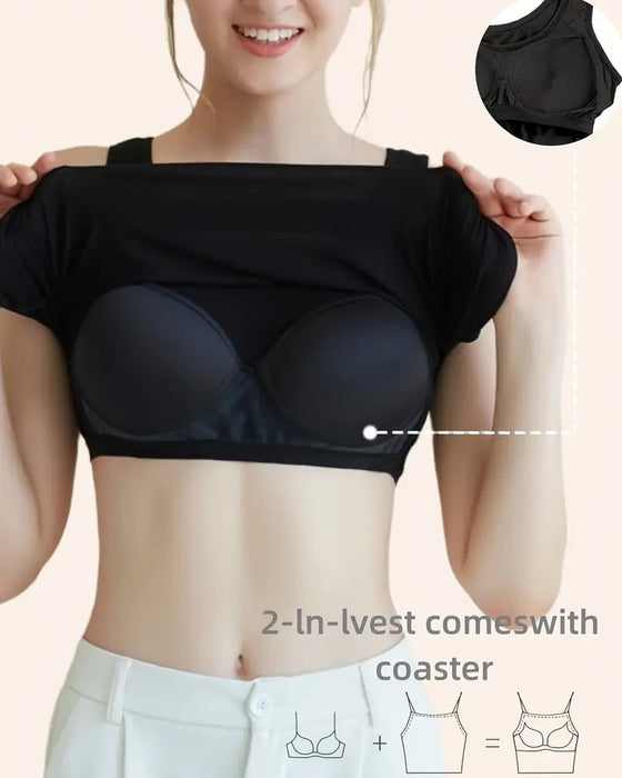 Linne Topp Hel Enfärgad Basplagg