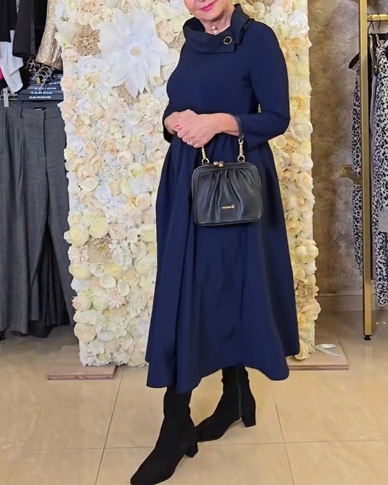 Klänning Modig Street Enfärgad A-linje