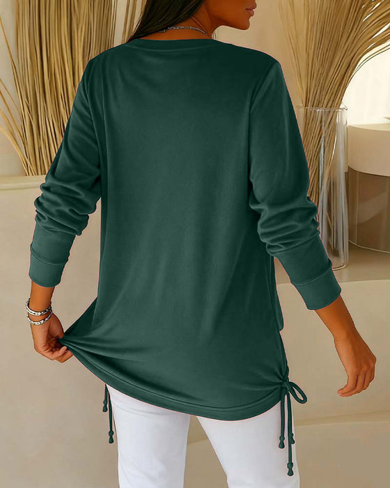 Paljettopp I Kontrastfärg Med Tvådelad Look