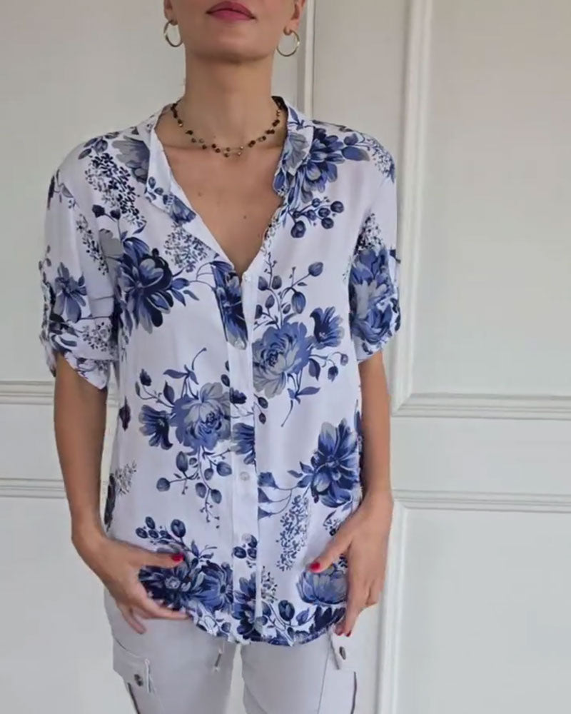 Skjorta Avslappnad Komfort