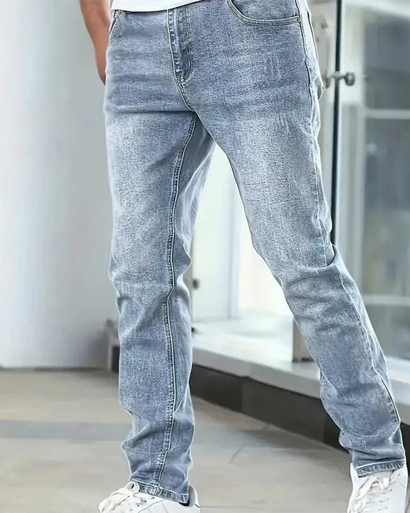 Jeans Herr Casual Solid
