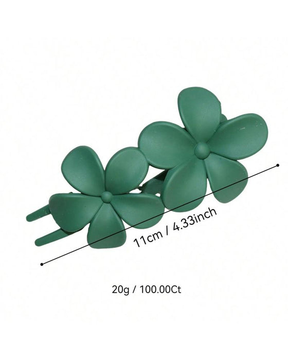 Hårklämma Flickors Blomsterbak