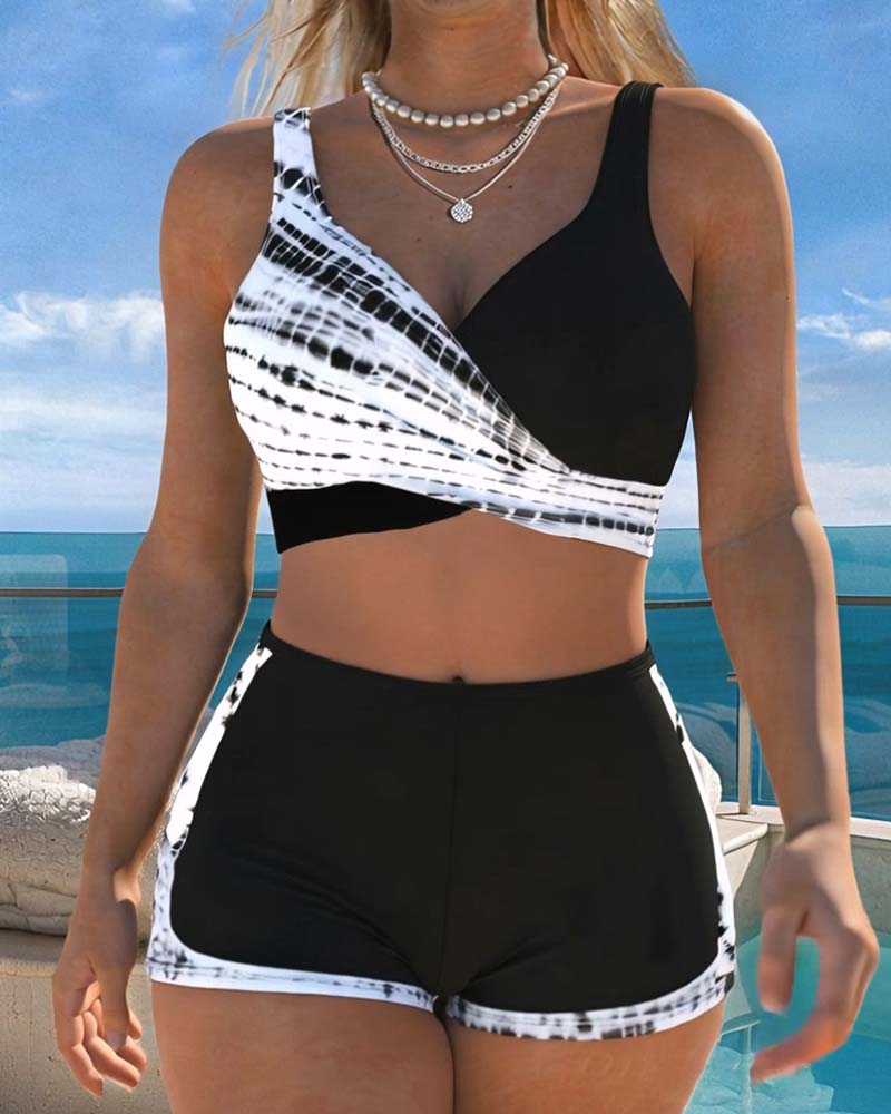 Bikini Kors Tryck Boxershorts